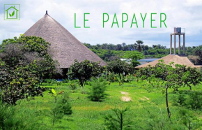 Отель Ecolodge Le Papayer  Буко Уолоф